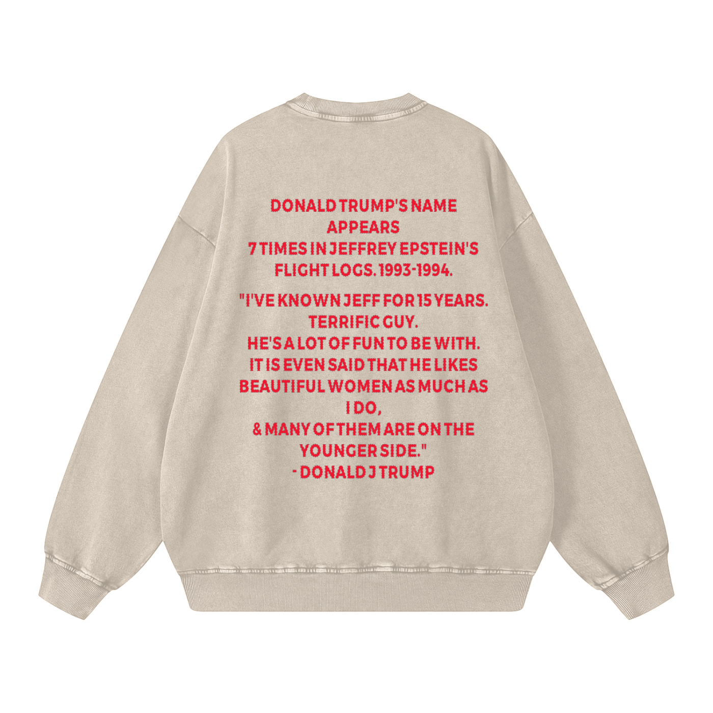 Piss off your MAGA family collection with the TRUTH - Oversize Sweatshirt