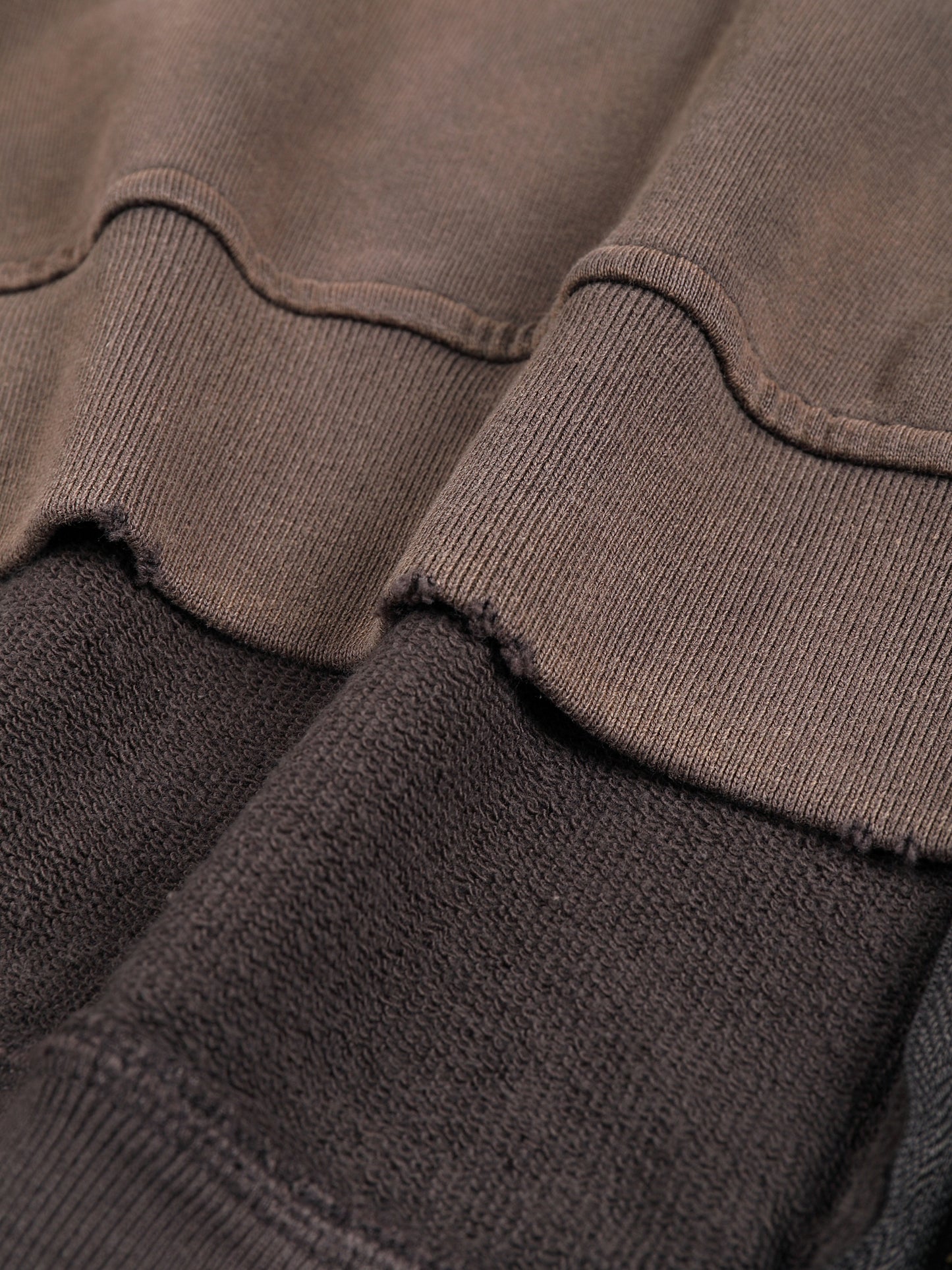 Bondage Hand-Frayed Pfil zip up