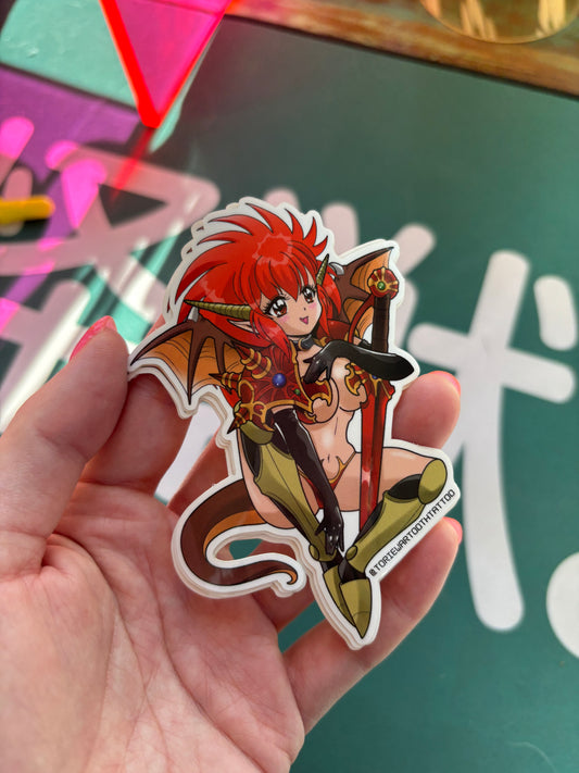 Dragon Half Sticker
