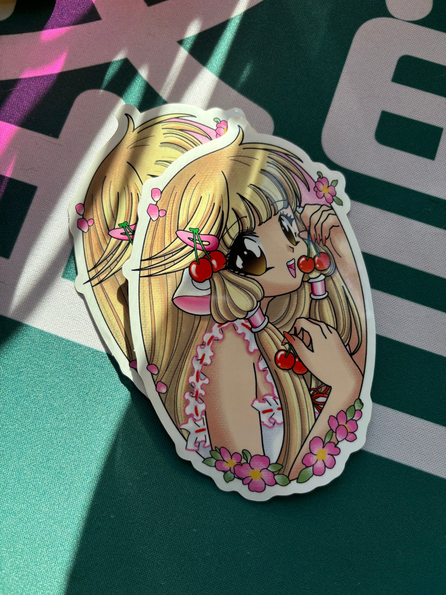 Chi Cherry Sticker