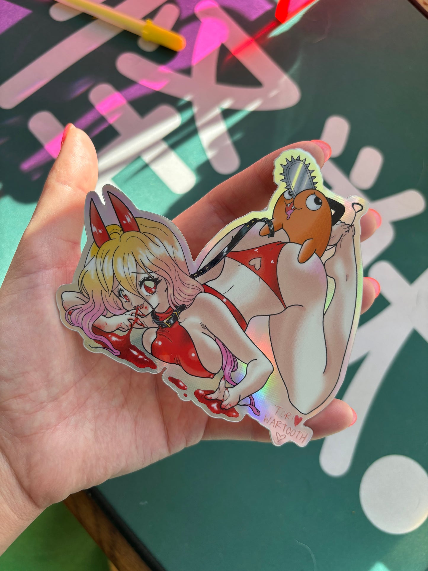 Power's Thirsty Sticker