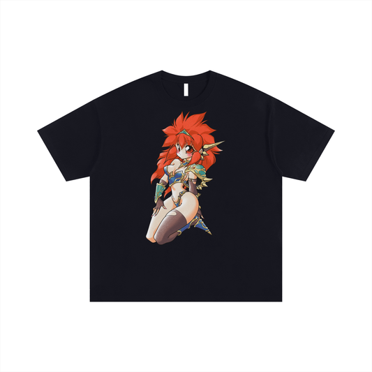 Mink Dragon Half bootleg Oversized T-shirt XL-5XL