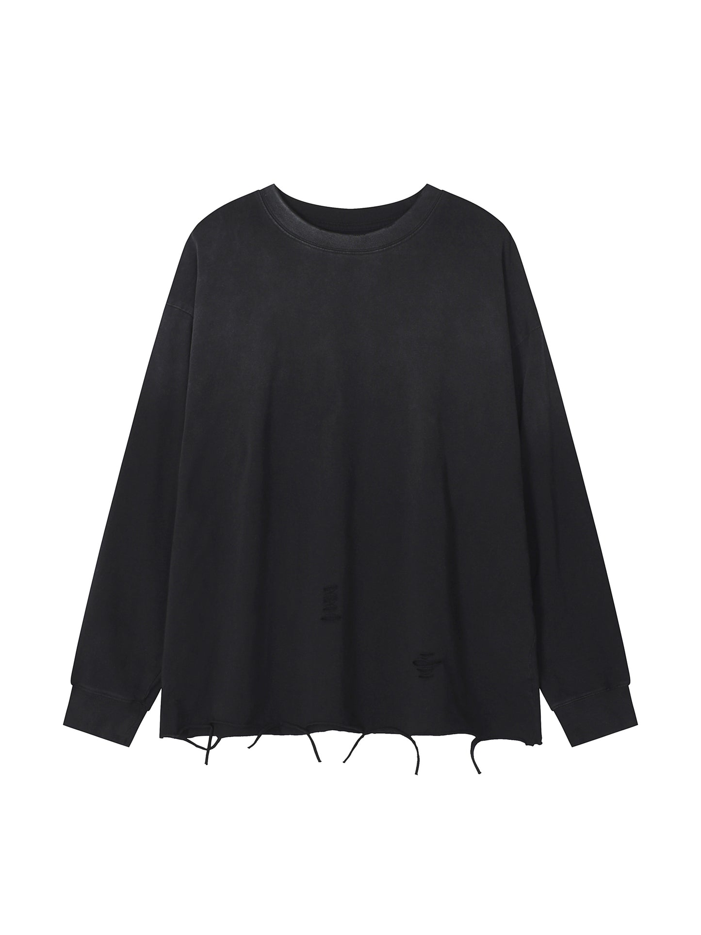 CEO Season!! BACK PRINT Frayed sweatshirt